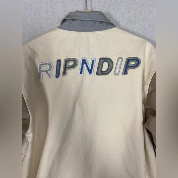 Ripndip Holy Cargo Streetwear Cotton button Jacket  Sz S - Picture 8 of 15